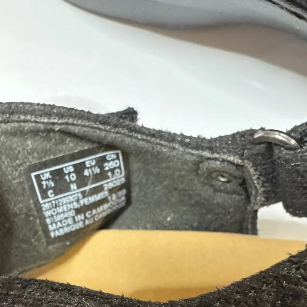 Clarks Merliah Echo Sandals Black Interest NEW Size 10
